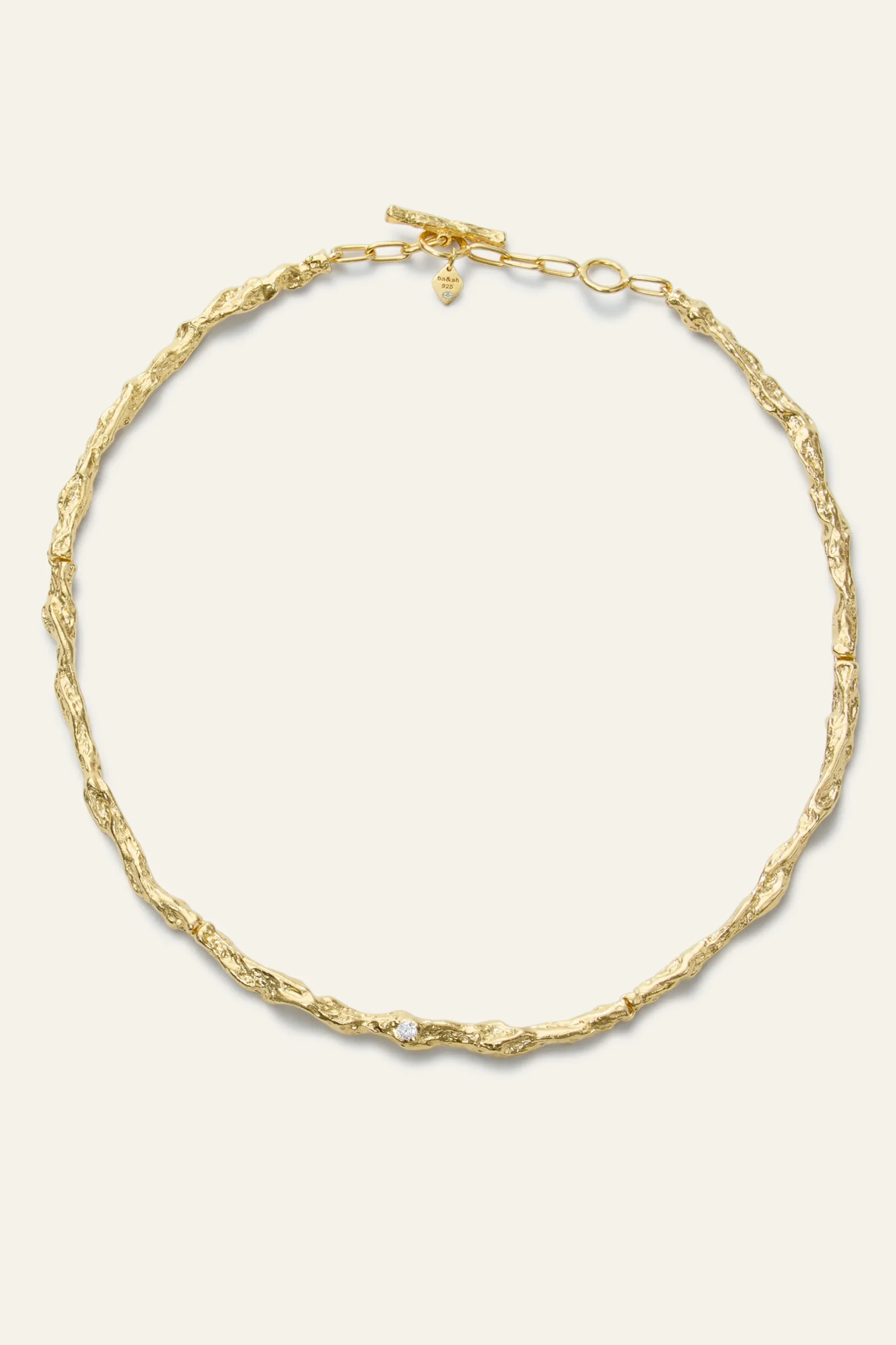 WENDY zircon chain necklace