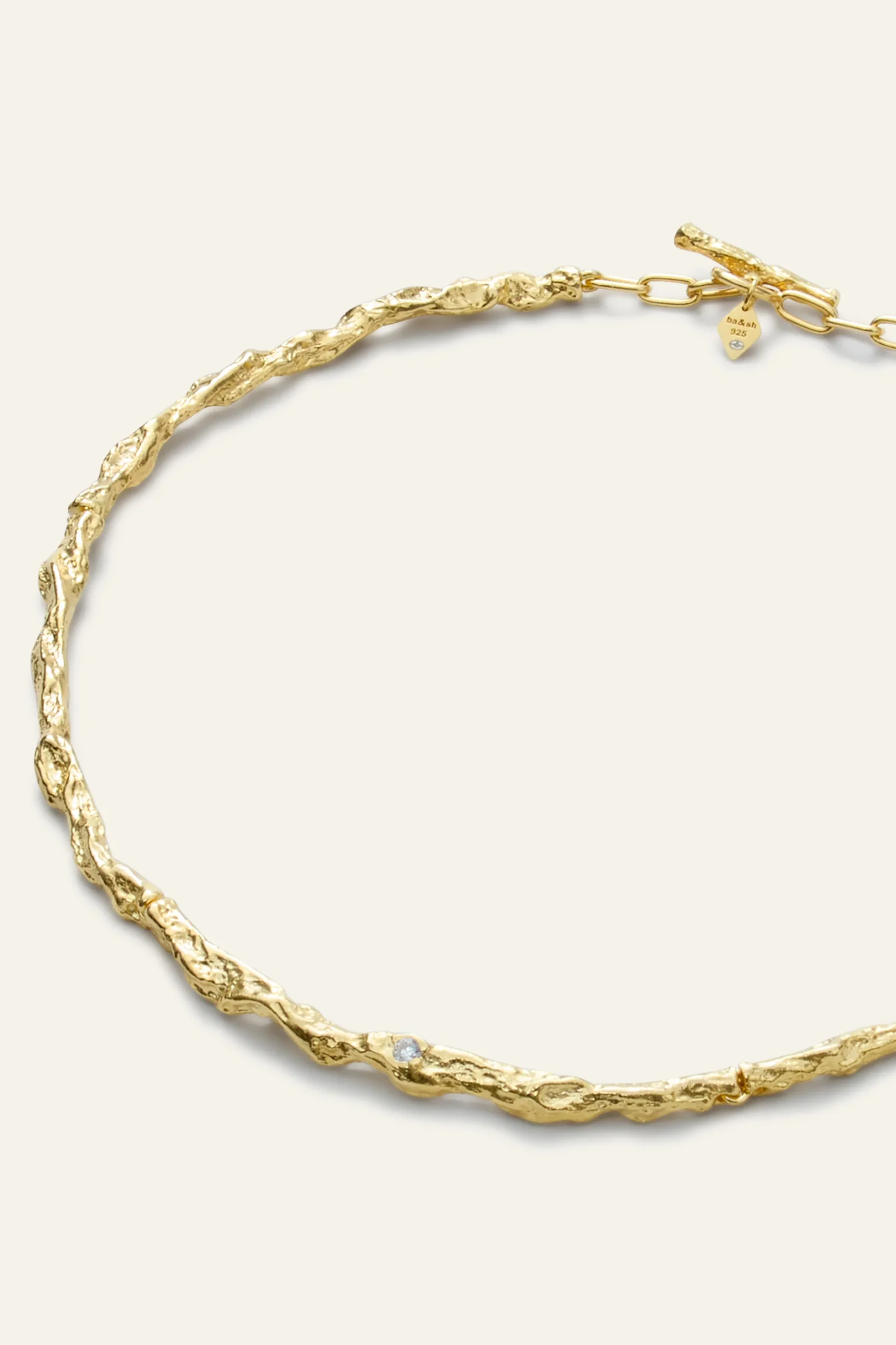 WENDY zircon chain necklace