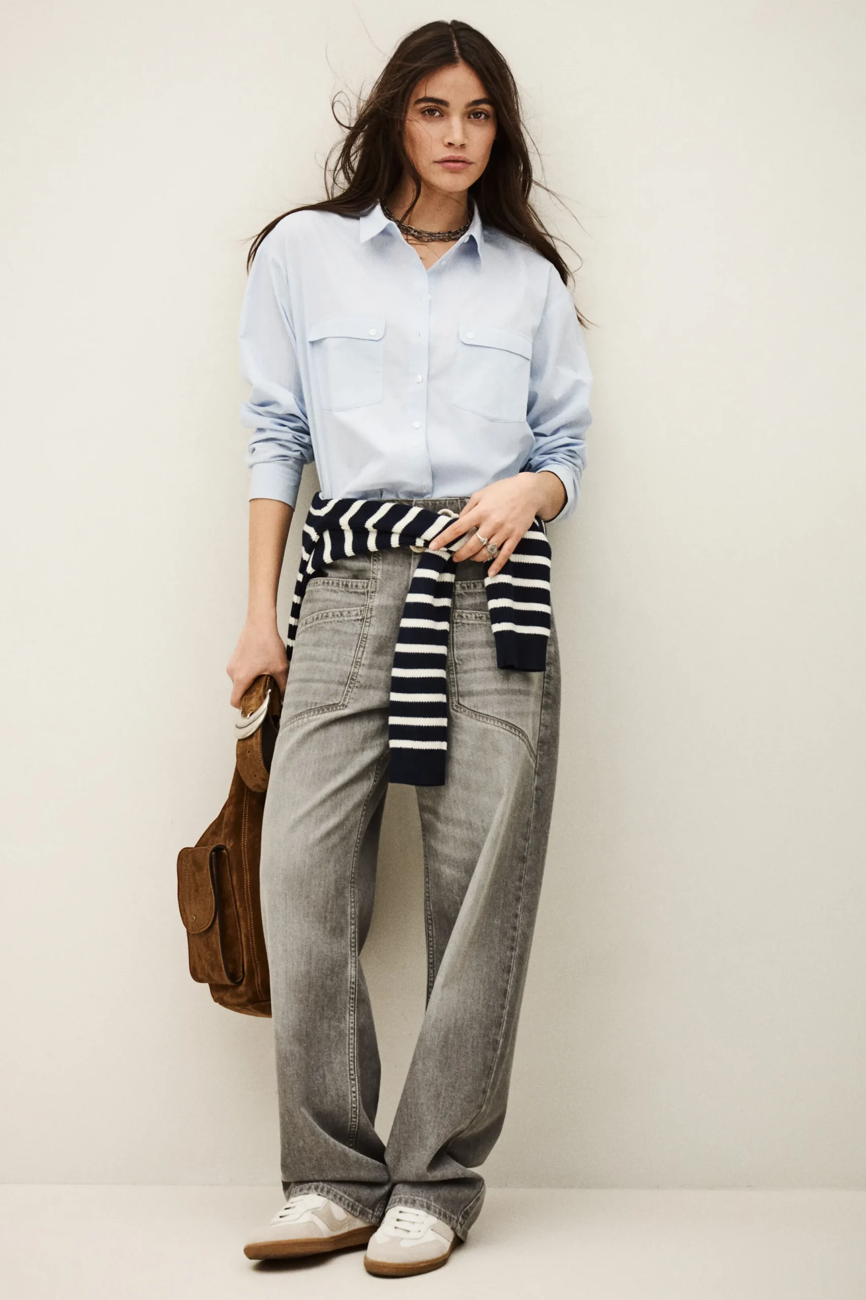 YIMA wide-leg flared pants