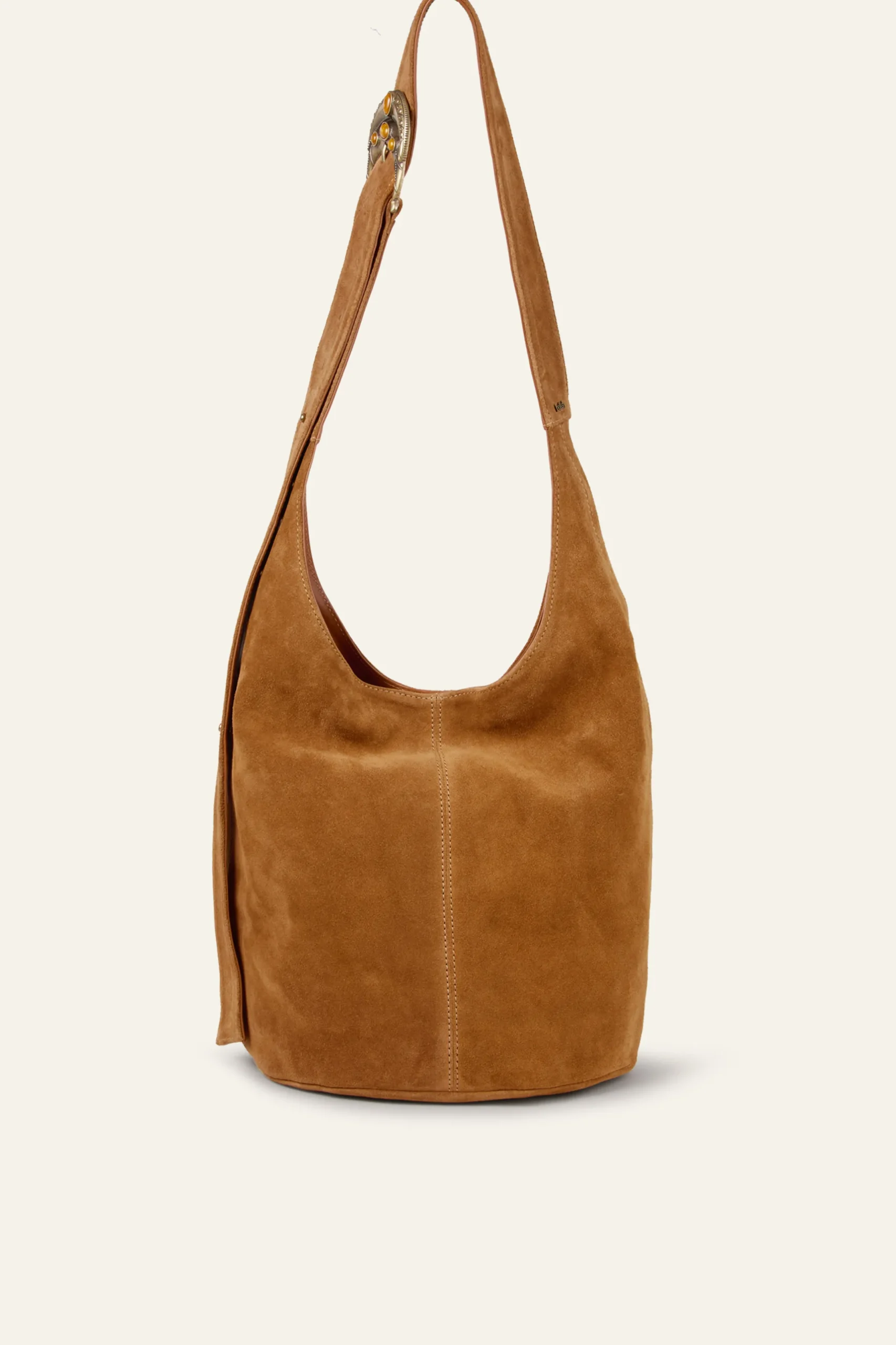 YOUYOU leather bucket bag
