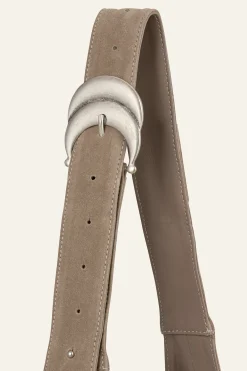 YOUYOU suede bucket bag