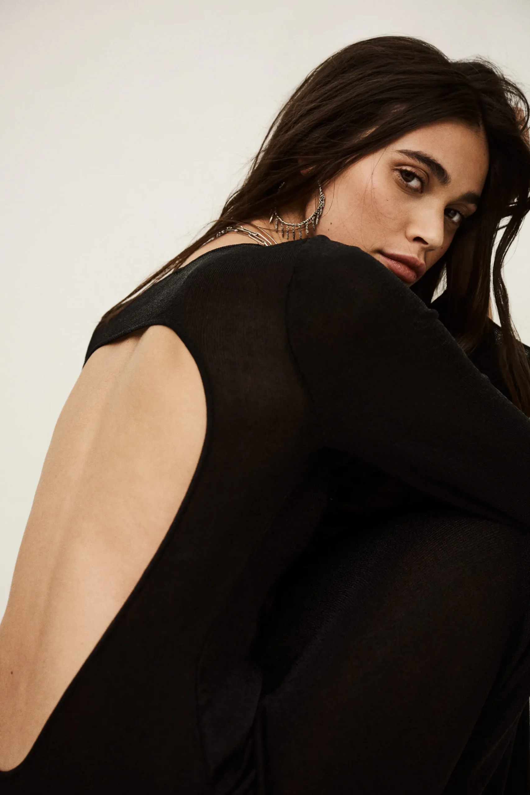 ZIMMIE maxi knit dress